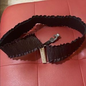 New York & Company Brown Waist Belt